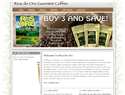 screenshot ofRios De Oro Coffee - Costa Rica