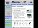 screenshot of Alarmas en Costa Rica - Alarms