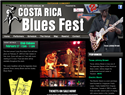 screenshot of Costa Rica Blues Festival
