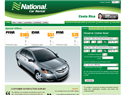 screenshot ofNational Car Rental Costa Rica - Rent a car in Liberia, Jaco,Tamarindo
