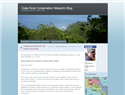 screenshot ofCosta Rican Conservation Network Blog