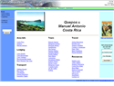 screenshot of Tico's Quepos and Manuel Antonio Travel and Destination Guide