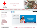 screenshot ofOficial CRUZ ROJA COSTARRICENSE - Red Cross in Costa Rica