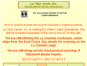 screenshot of La Vida Verde, Inc - Wholesale Fair Trade