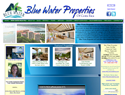screenshot of Blue Water Properties of Costa Rica