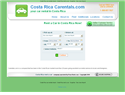 screenshot of Costa Rica Car Rental Deals