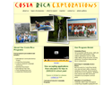 screenshot ofCosta Rica Explorations