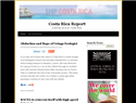 screenshot ofCosta Rica Report - A Service of AM Costa Rica