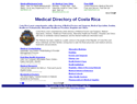 screenshot ofMedical Directory In Costa Rica