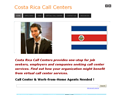 screenshot of Costa Rica Call Center