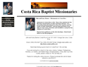 screenshot ofSan Jose Costa Rica Church, Liberia Church, Bible Baptist Church,