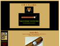 screenshot of Costa Rica Cigars -Vegas Santiago SA - Cigar Manufacturer