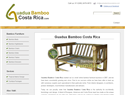 screenshot of Guadua Bamboo Costa Rica Furniture And Construction