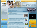 screenshot of Minister of Public Education - Ministerio de Education de Costa Rica