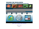 screenshot of Museo de ZoologÃ­a UCR