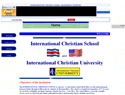 screenshot of International Christian School - San Miguel, Santo Domingo de Heredia