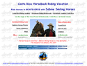 screenshot of Costa Rica Horseback Riding Vacation - Monteverde